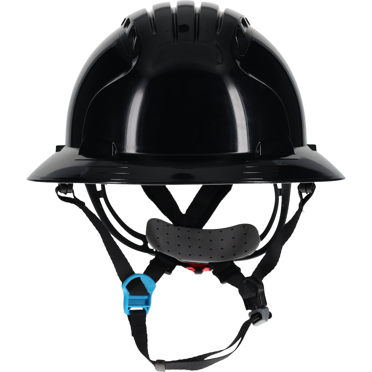 JSP 280-EV6262 Safety Helmet HDPE 4-Point Chinstrap Black
