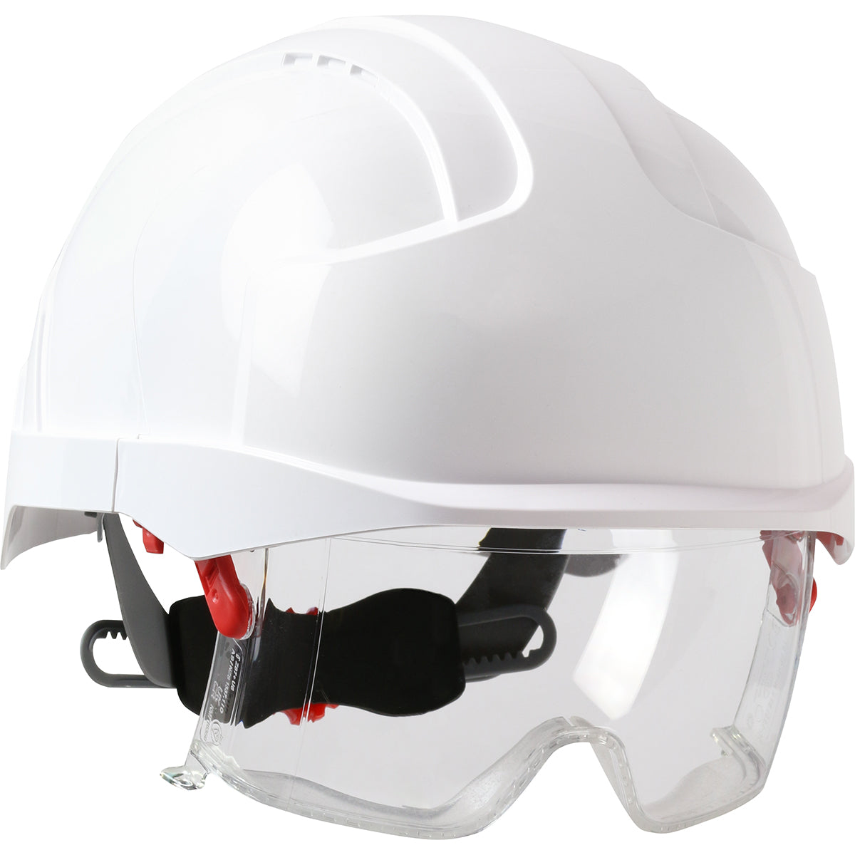JSP 280-EVLN Industrial Safety Helmet ABS Eye Protection White