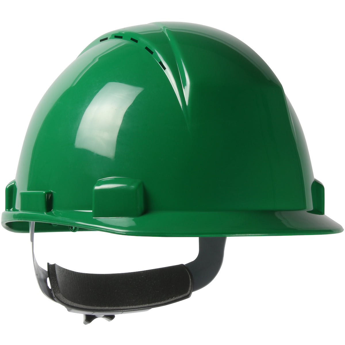 PIP 280-HP1142RSPV Hard Hat HDPE Vented Dark Green