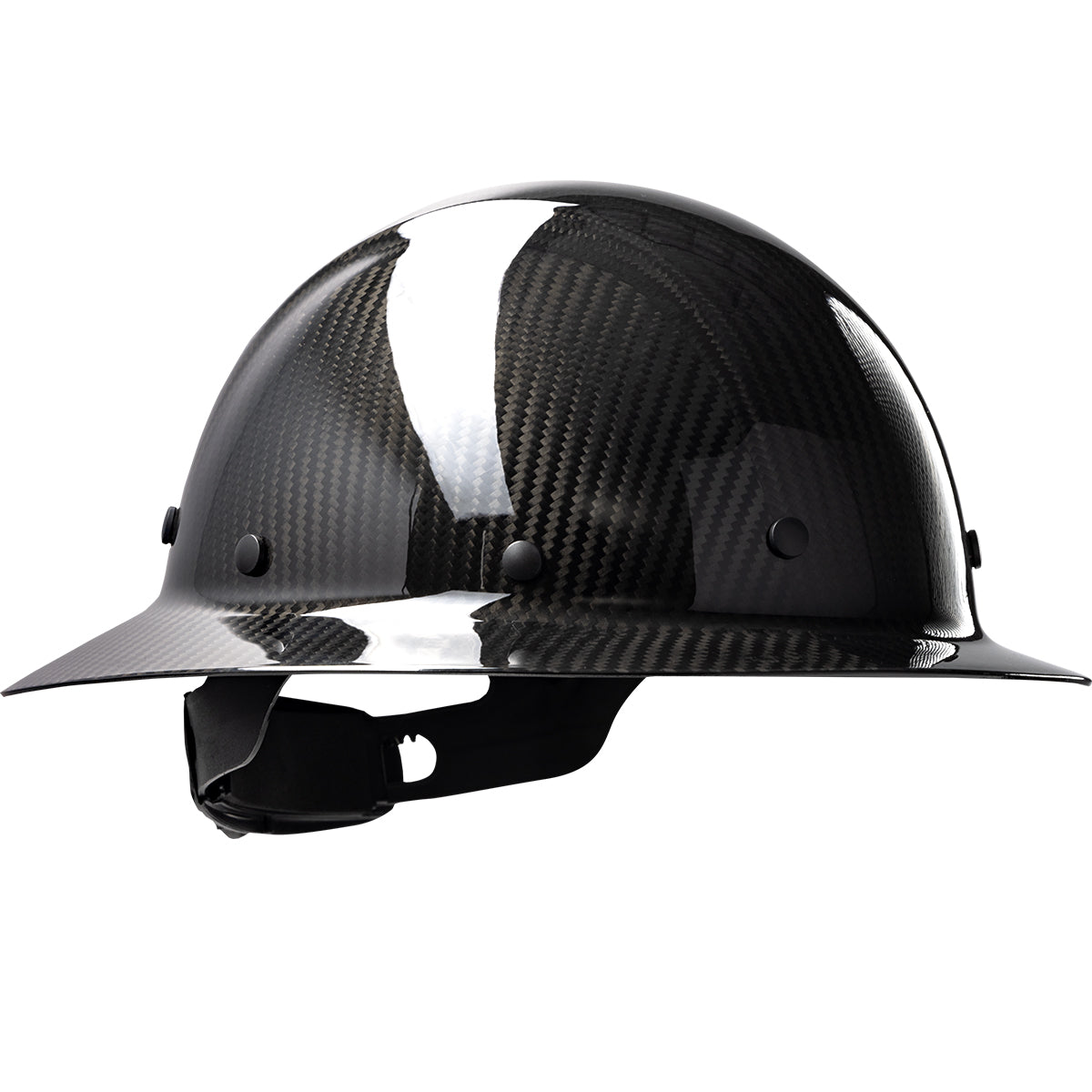 PIP 280-HP1471R Hard Hat Carbon Fiber 8-Point Suspension Black
