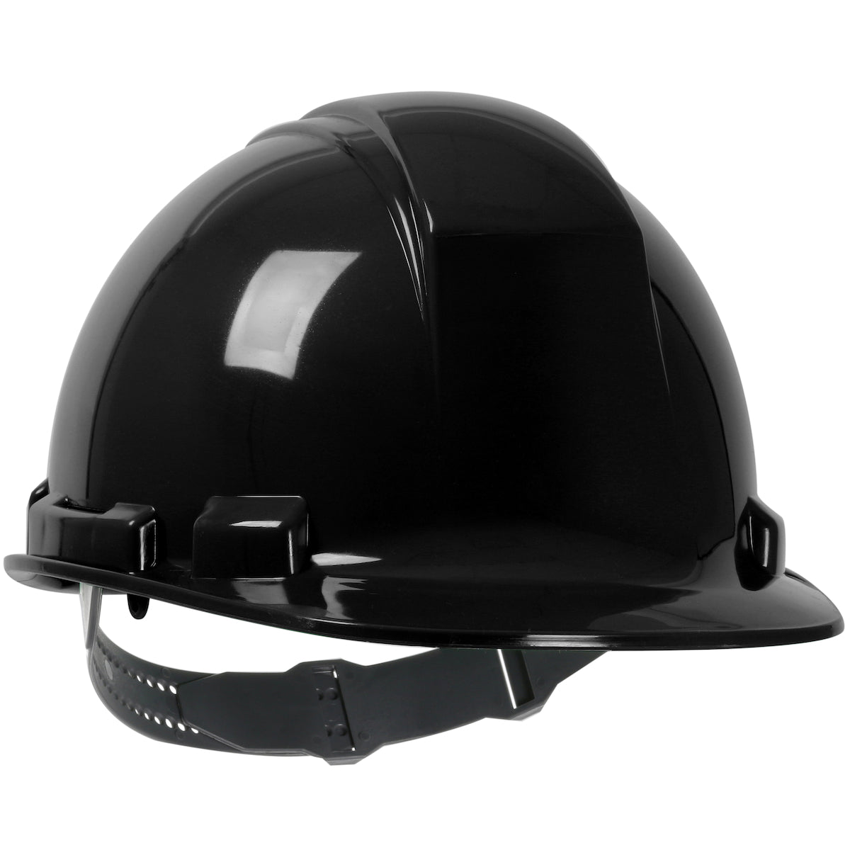 PIP 280-HP241 Cap Style Hard Hat HDPE Shell Black
