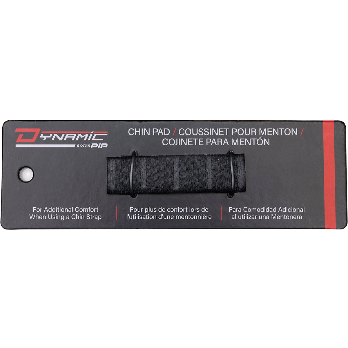 Dynamic 280-HP542CP Comfort Pad for Chin Straps Black