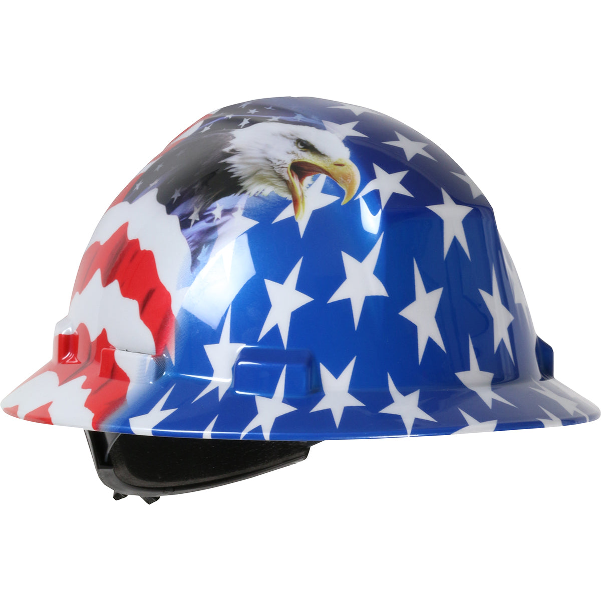 PIP 280-HP641R Hard Hat HDPE Shell 4-Point Suspension Navy