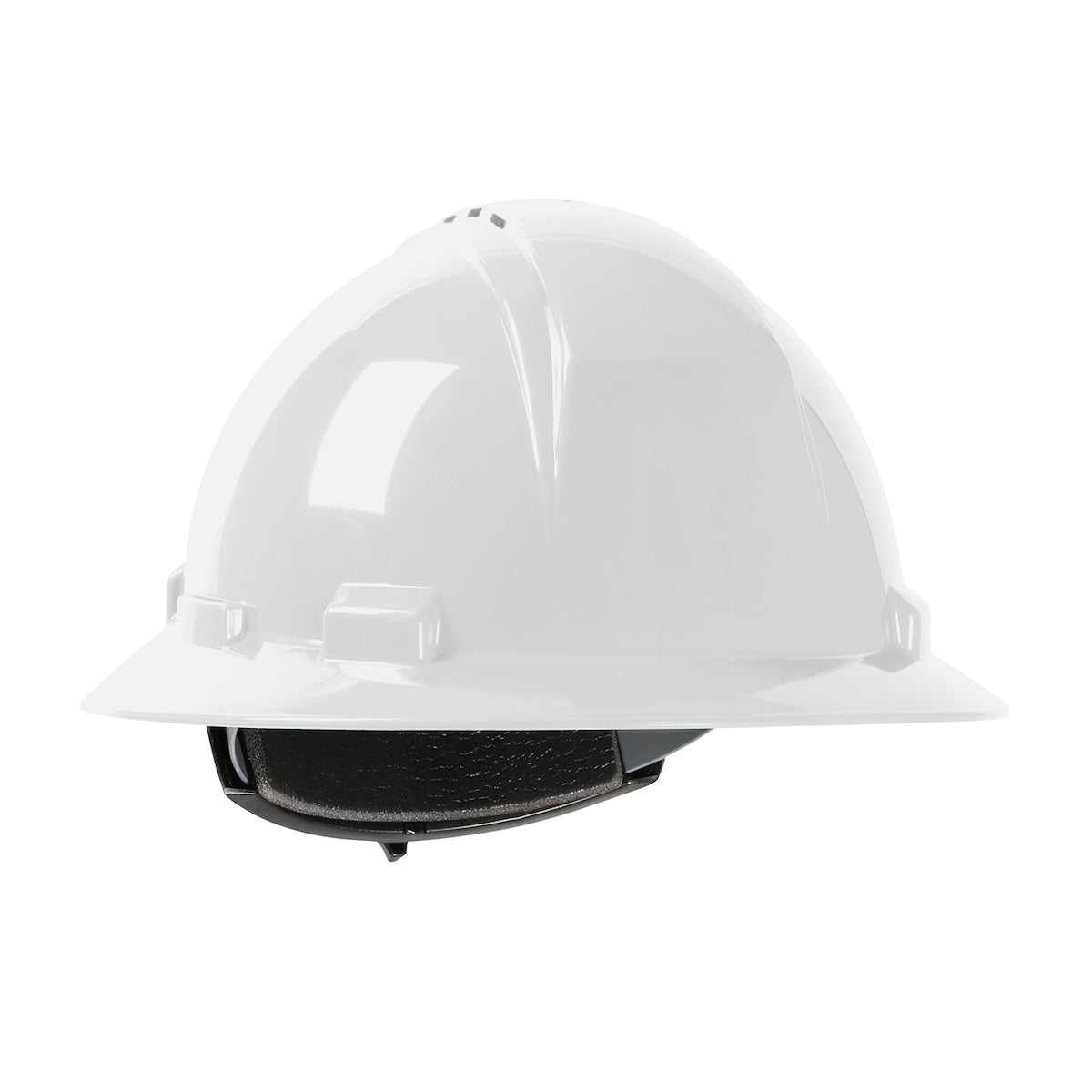 PIP 280-HP642RV Hard Hat HDPE Shell Textile Suspension White