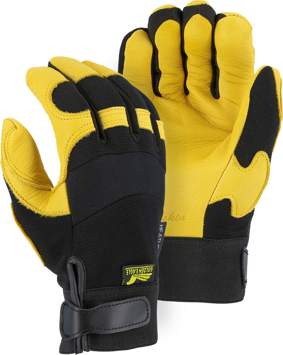Majestic Glove 2150H Winter Lined Mechanics Glove with Deerskin Palm
