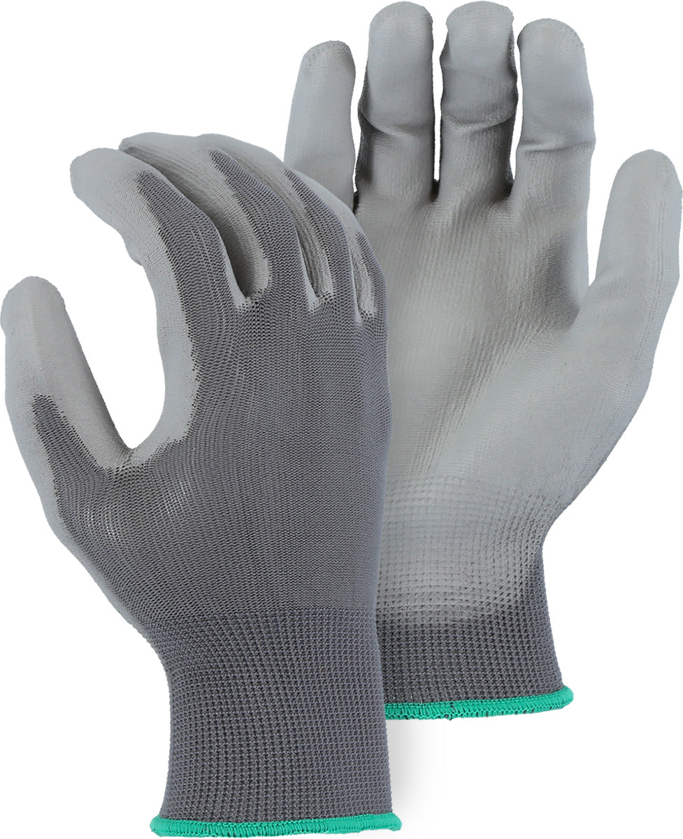 Majestic Glove 3434A Polyurethane Palm Coated on Knit Polyester Liner