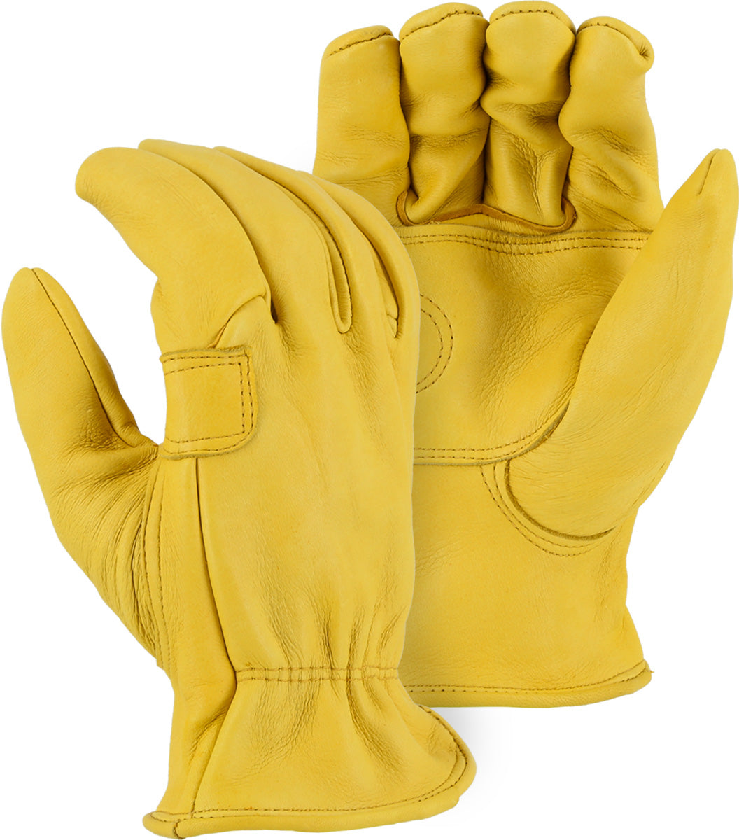 Majestic Glove 1564 Elkskin Drivers Glove with Double Palm
