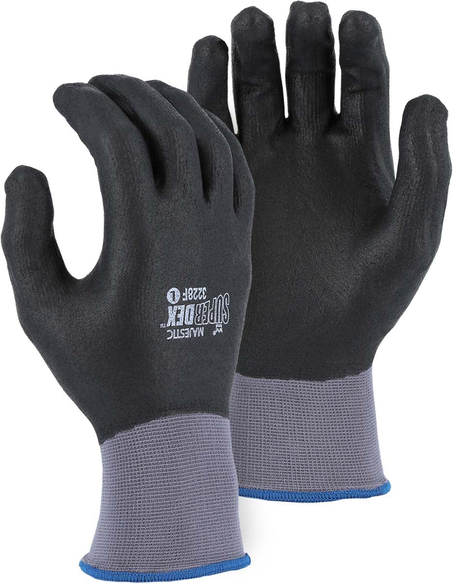 Majestic Glove 3228F Full Dip Micro Foam Nitrile Palm Coated Glove
