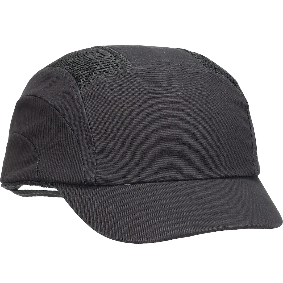 JSP 282-AAL150 Bump Cap HDPE Liner Adjustable Back Black