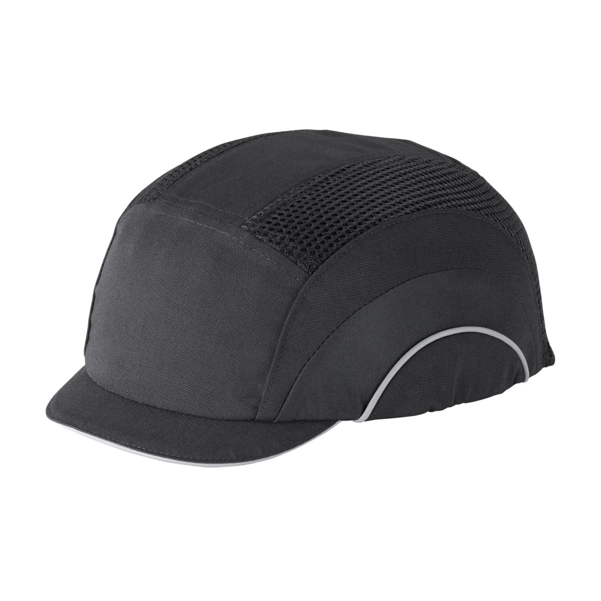 JSP 282-ABM130 Bump Cap HDPE Liner Adjustable Back Black