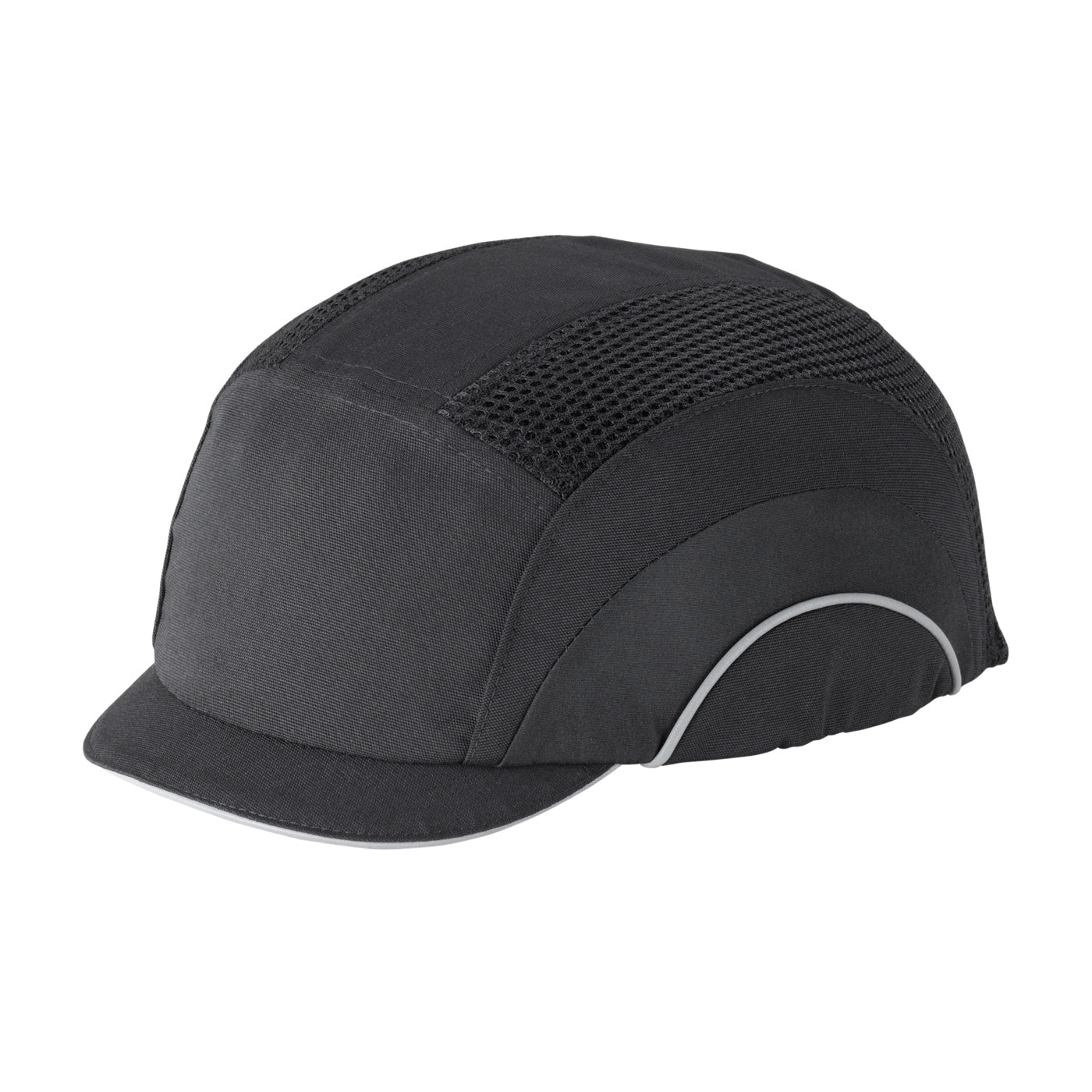 JSP 282-ABM130 Bump Cap HDPE Liner Adjustable Back Black