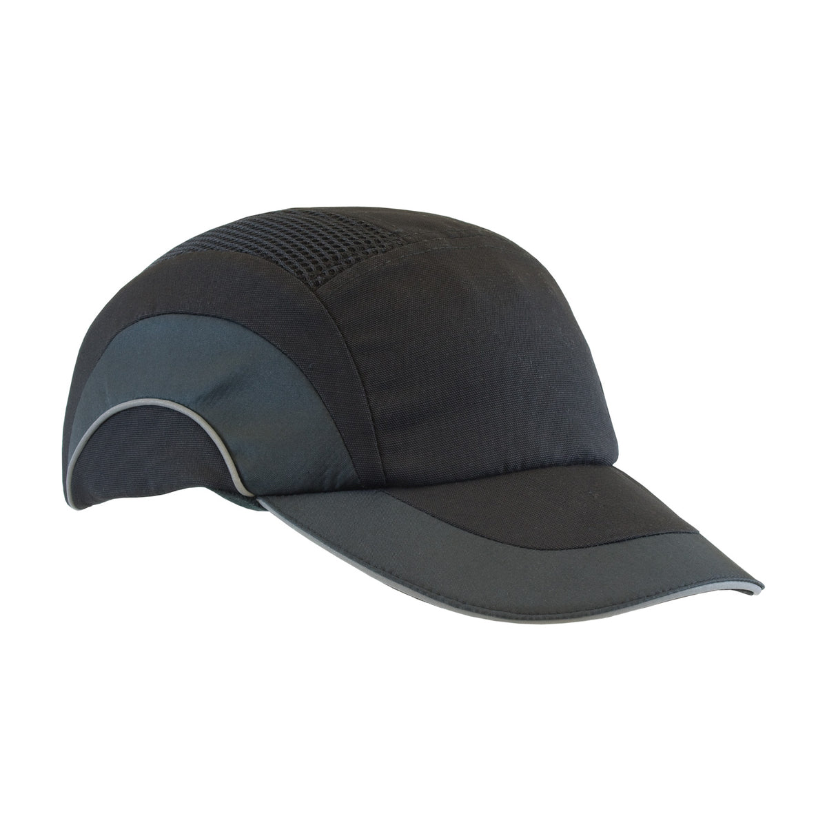 JSP 282-ABR170 Bump Cap HDPE Liner Adjustable Back Black