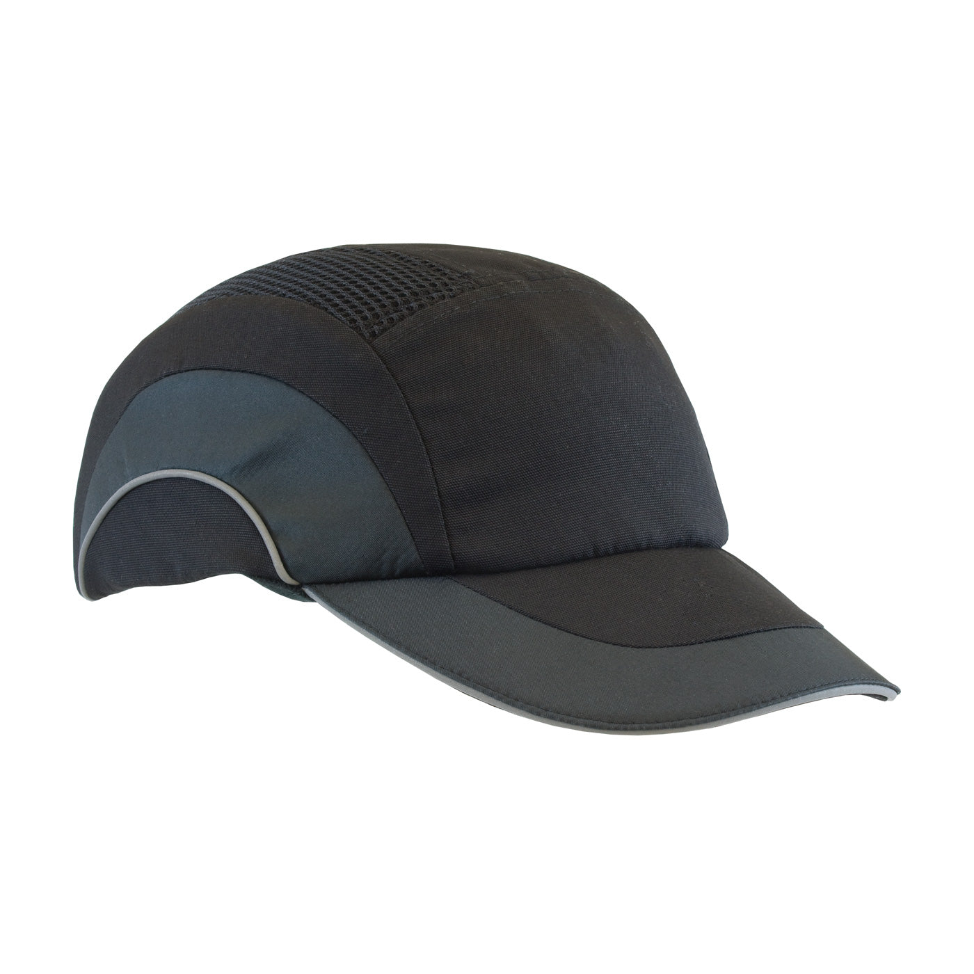 JSP 282-ABR170 Bump Cap HDPE Liner Adjustable Back Black