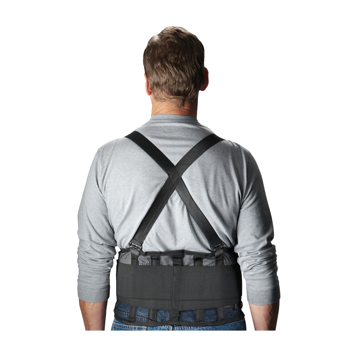 PIP 290-440 Back Support Belt Mesh Black