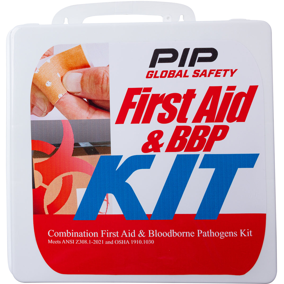 PIP 299-17030 First Aid Kit Weatherproof Plastic Box White