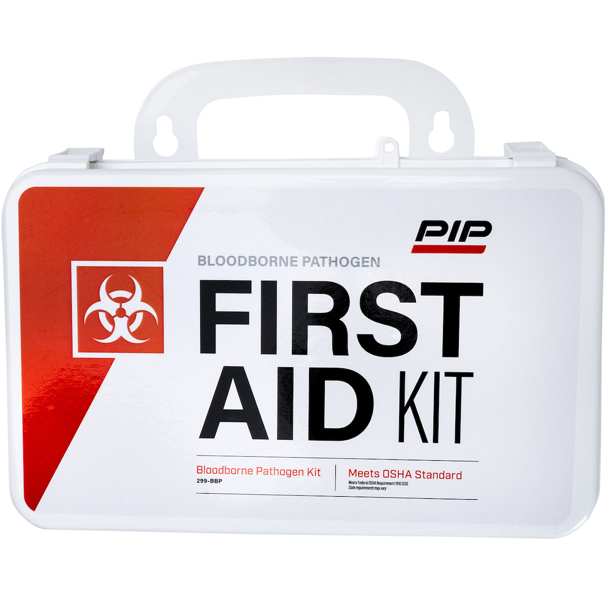PIP 299-BBP First Aid Kit Weatherproof Bloodborne Pathogen White