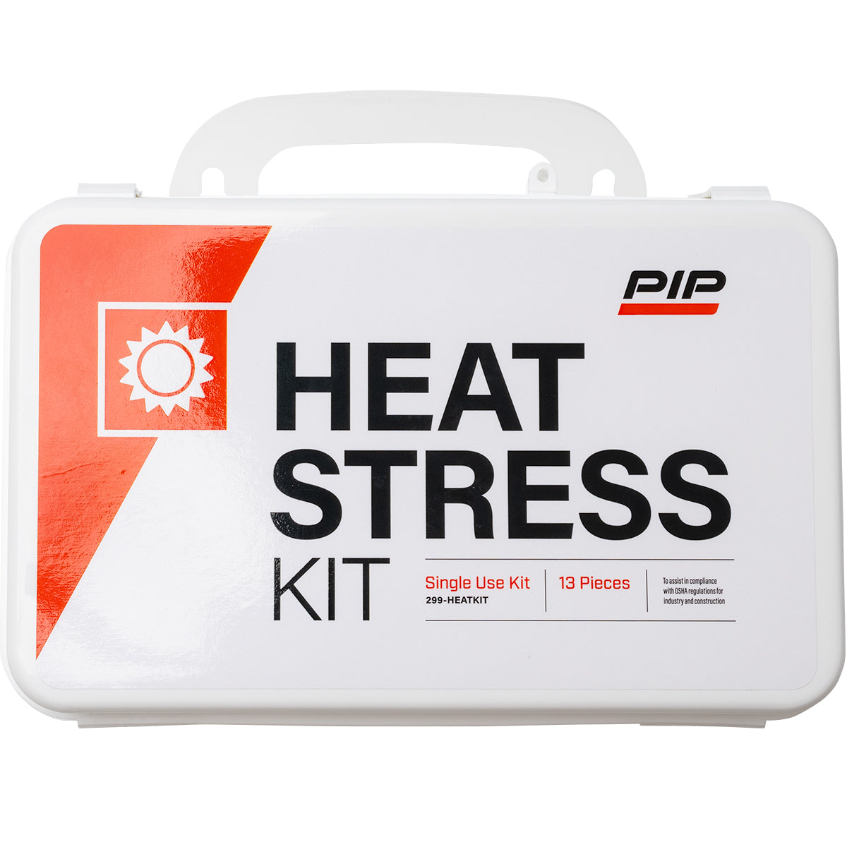 PIP 299-HEATKIT First Aid Kit Heat Stress Weatherproof White