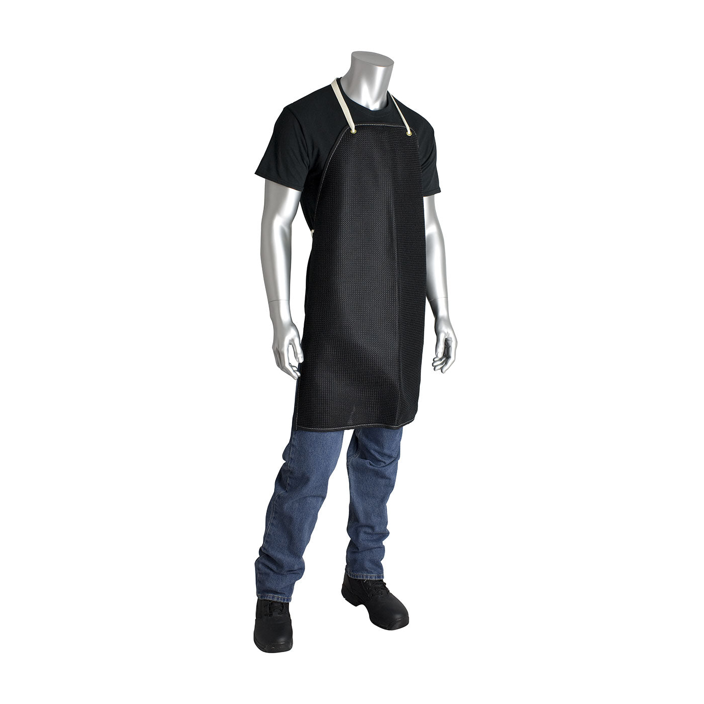PIP 30-BCM2G Apron Nylon Mesh Cut Resistant Black