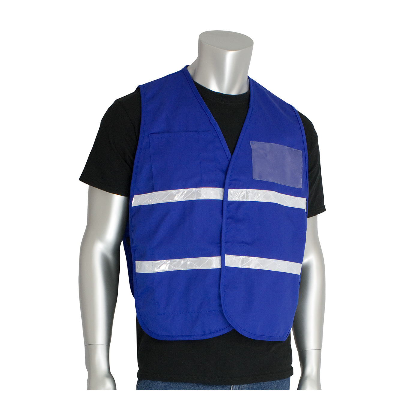 PIP 300-1504 Incident Command Vest Polyester Durable Blue