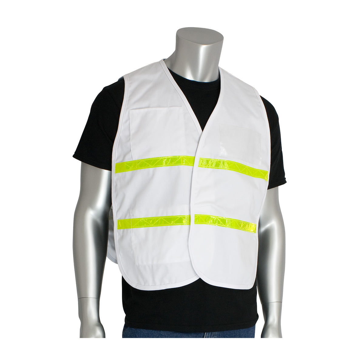 PIP 300-1511 Hi-Vis Polyester Vest White