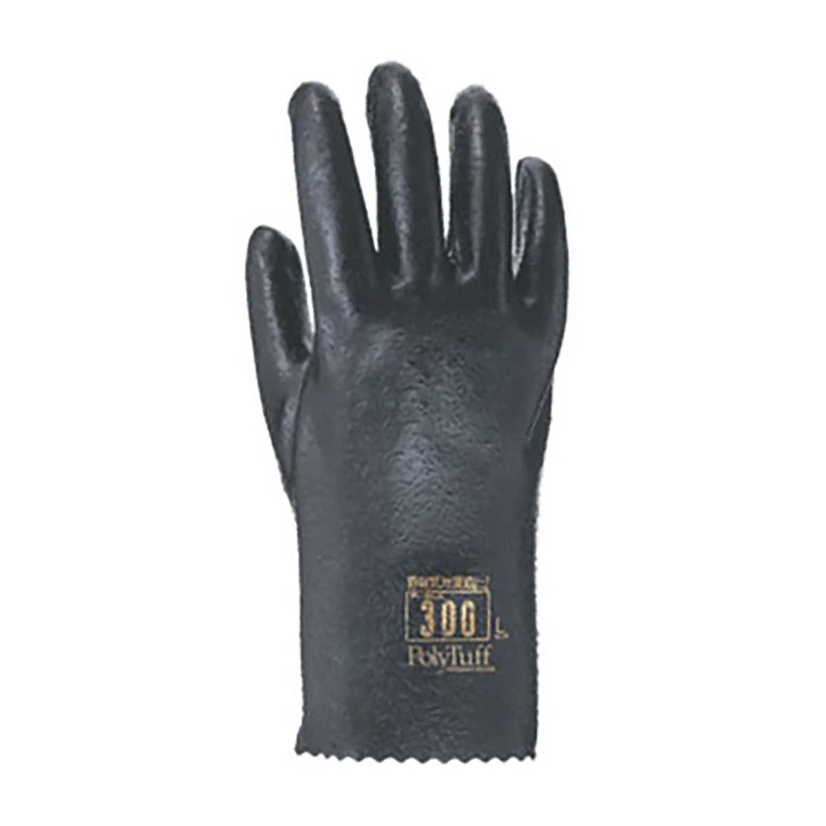 QRP PolyTuff ESD 300 Gloves Polyurethane ESD Black