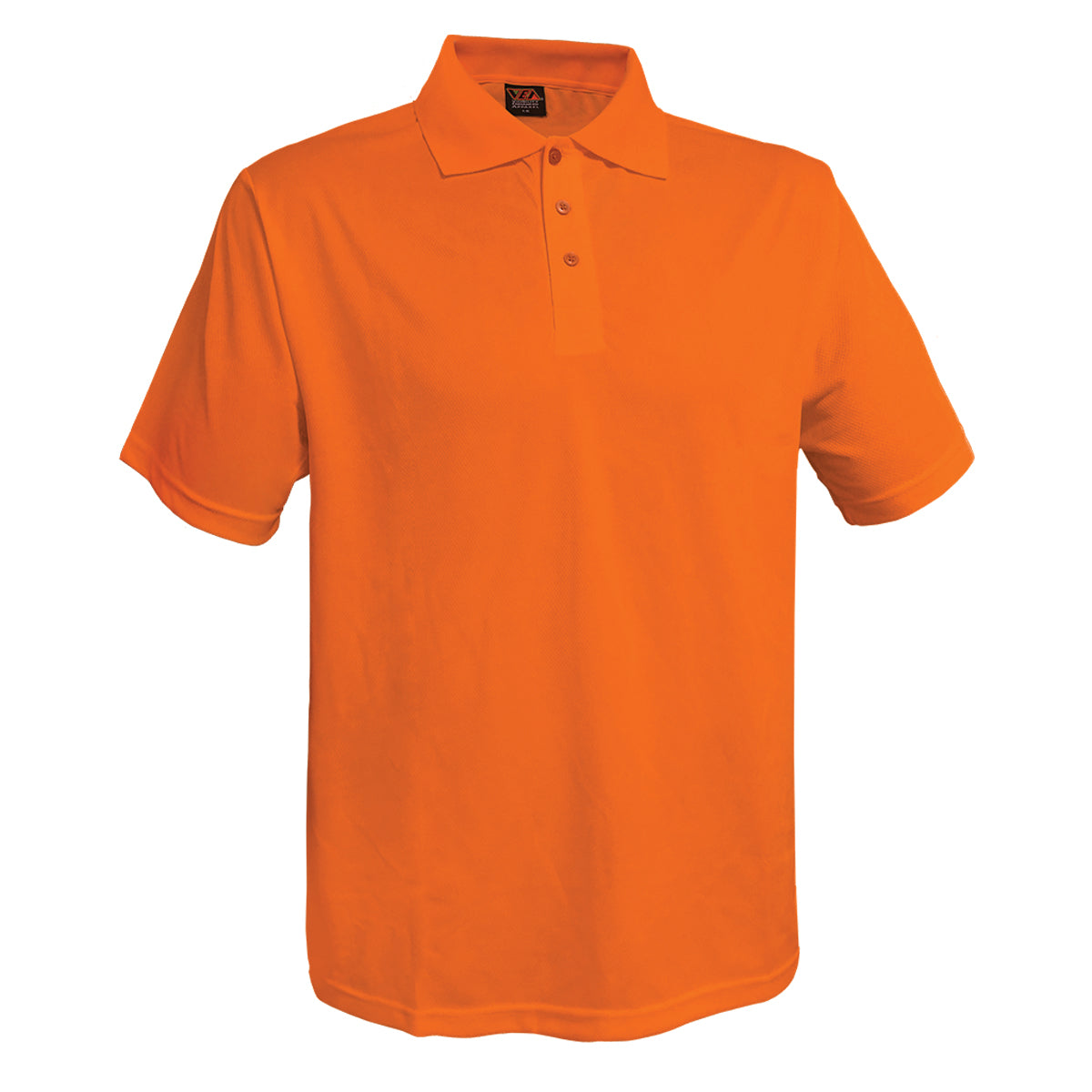 Reflective Apparel 300BNT Moisture Wicking Polo Shirt Hi-Vis Orange