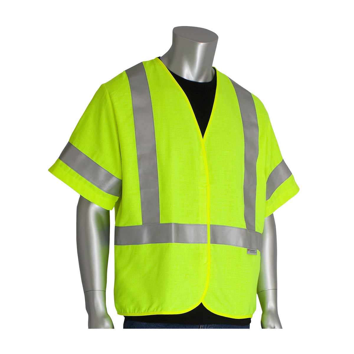 PIP 305-3200 Arc Flash Vest Westex DH FR Reflective Hi-Vis Yellow