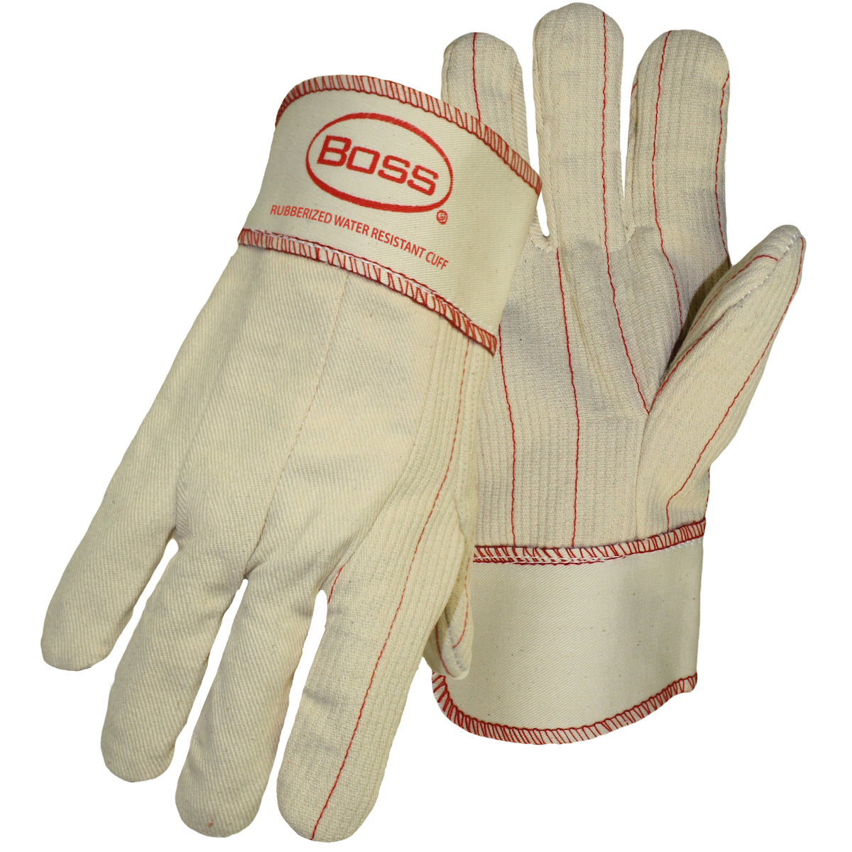 Boss 30SI Fabric Work Gloves Cotton Natural