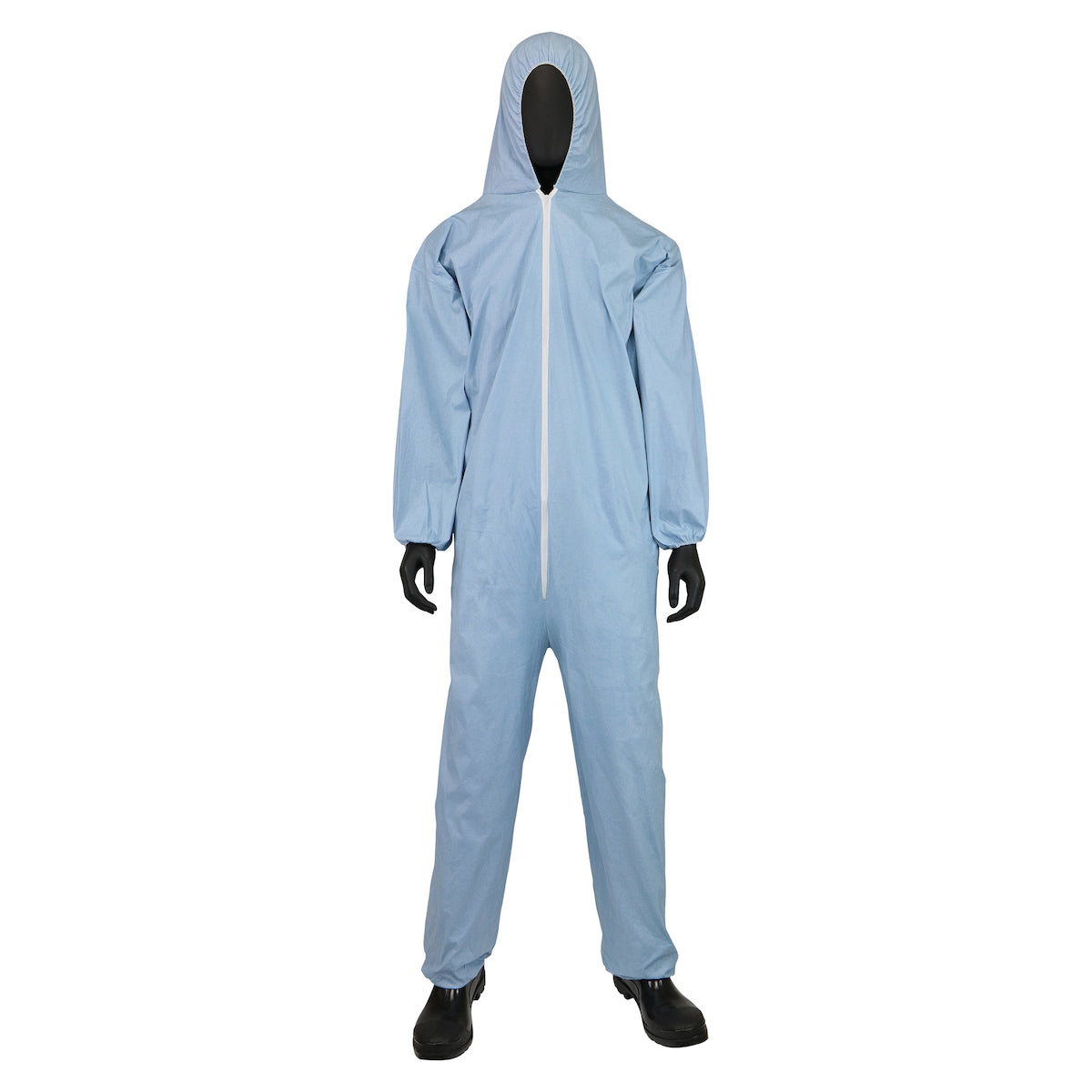 Posi-Wear 3106 Disposable Coverall Flame Resistant Oil Repellent Blue