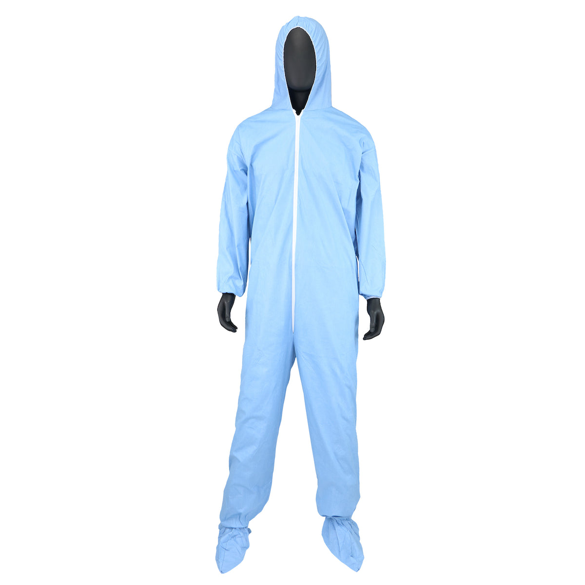 Posi-Wear 3109 Disposable Coverall Flame Resistant Oil Repellent Blue