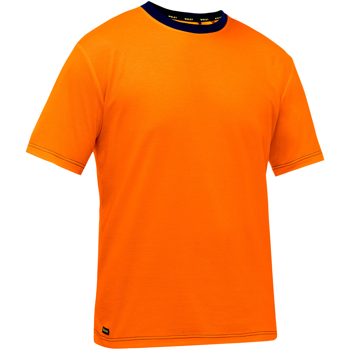 Bisley 310M1118 Hi-Vis Safety T-Shirt Antimicrobial Orange