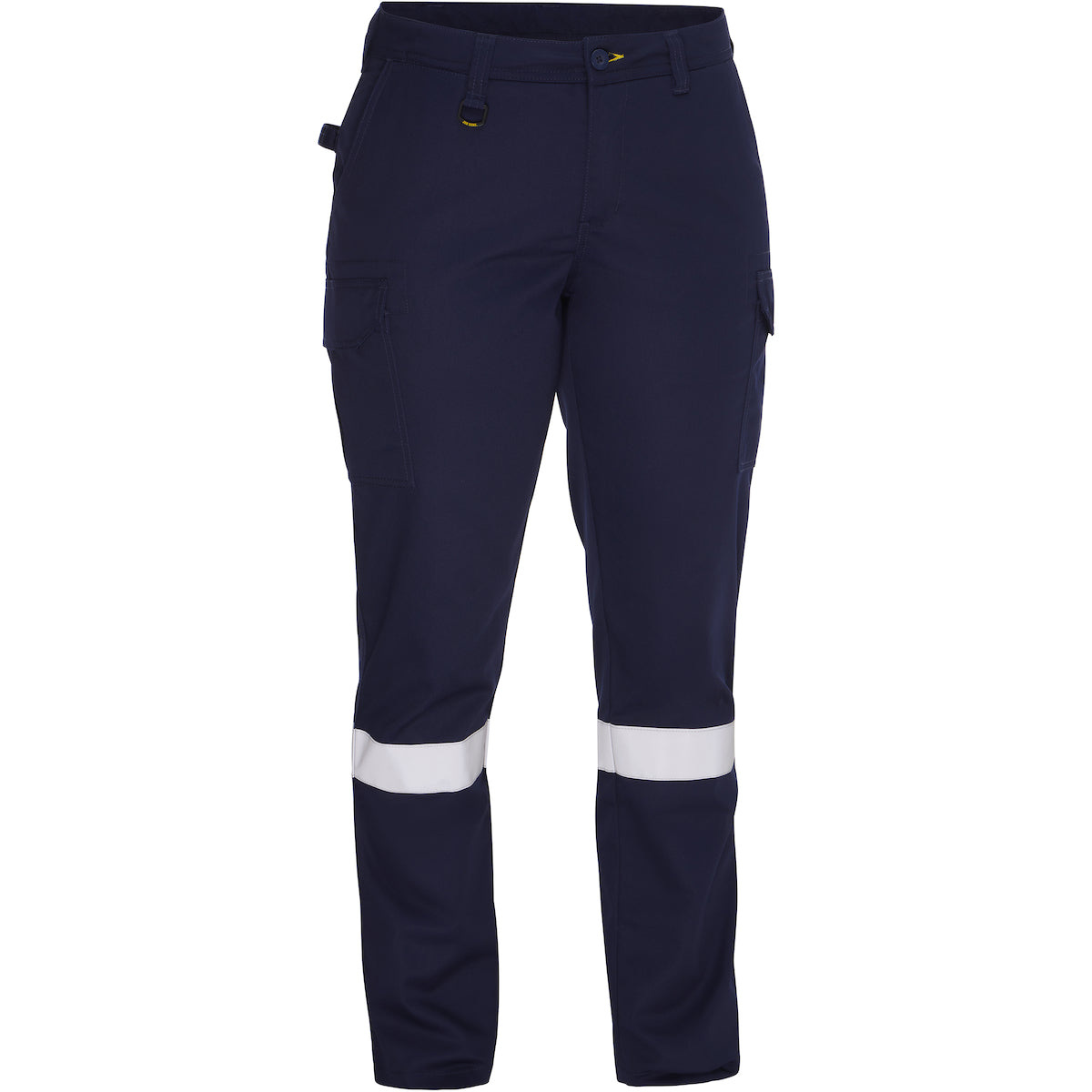 Bisley 318W6368T Hi-Vis Safety Pants Polyester Reflective Navy