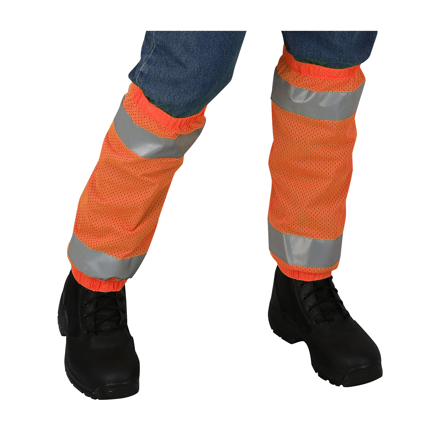 PIP 319-GT1 Hi-Vis Gaiters Polyester Reflective Hi-Vis Orange