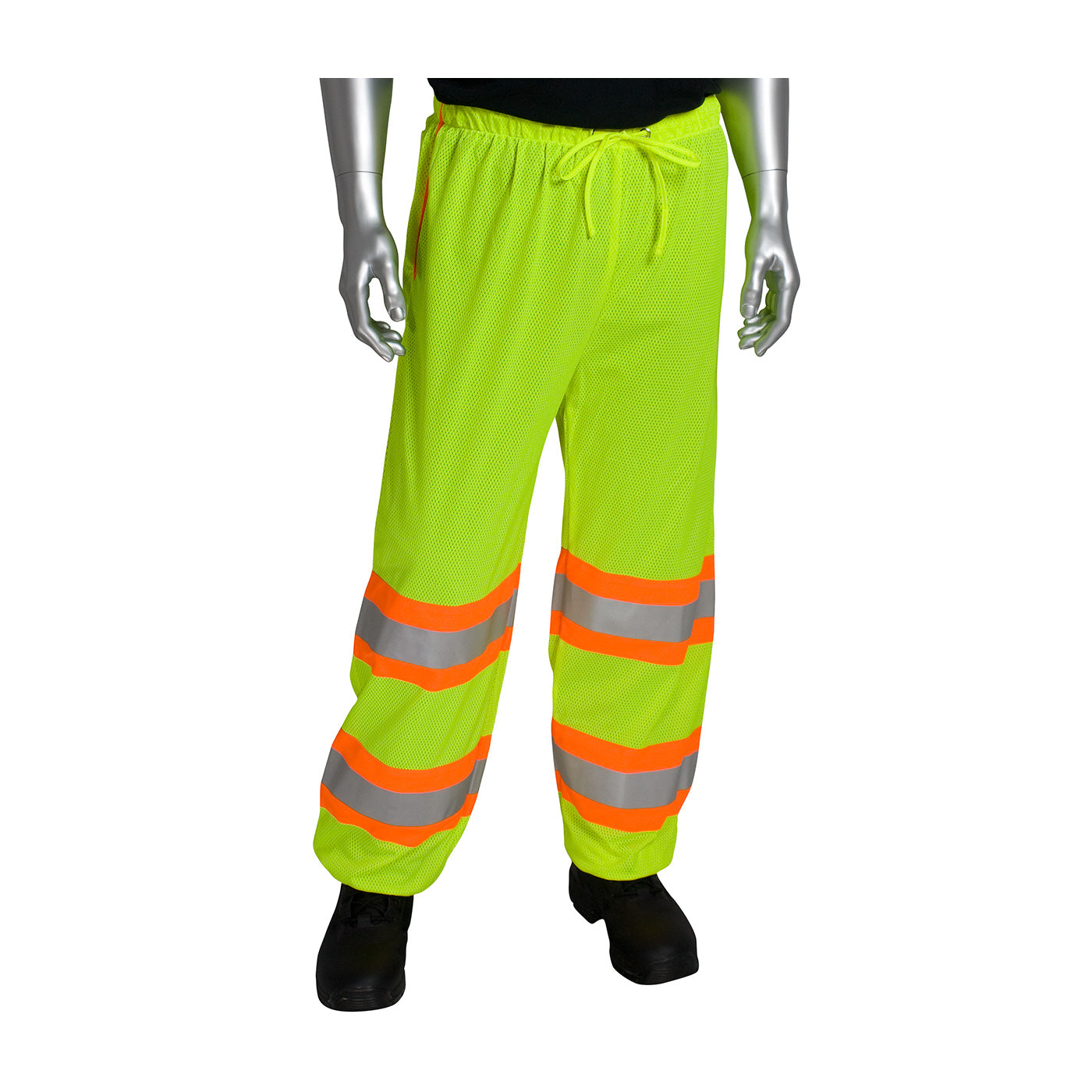 PIP 319-MTP Hi-Vis Mesh Pants Polyester Reflective Hi-Vis Yellow