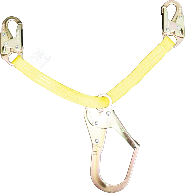 French Creek 324-W shock absorbing lanyard ANSI Z359.3-2007, Meets or exceeds all OSHA requirements