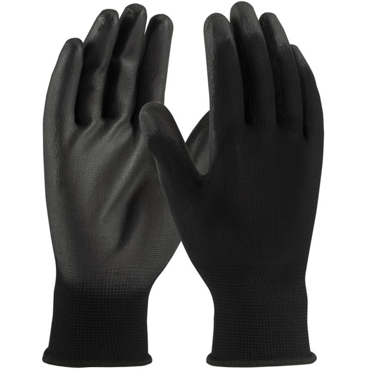 PIP 33-B115 Coated Work Gloves Polyester Black