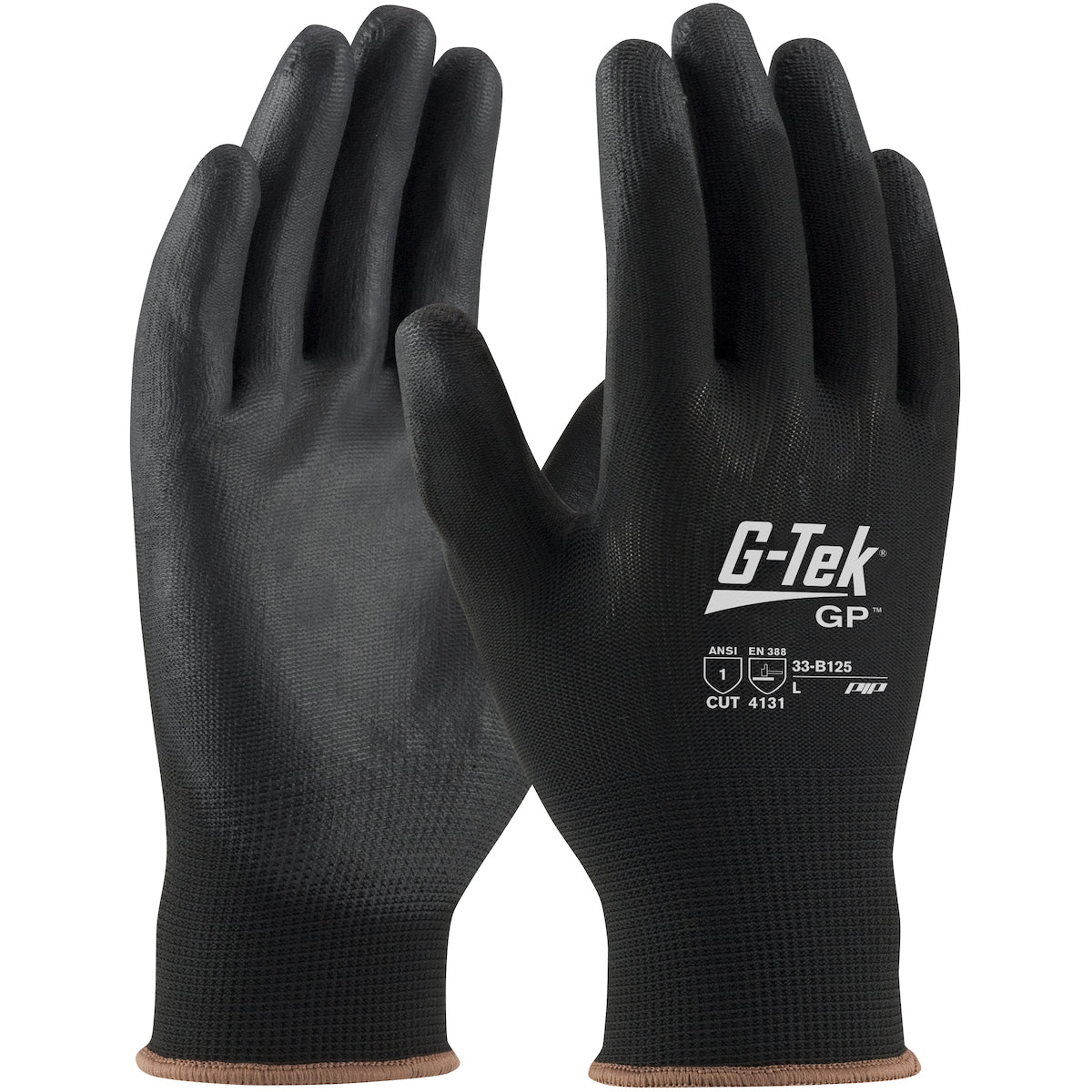 G-Tek 33-B125 Coated Work Gloves Nylon Blend Touchscreen