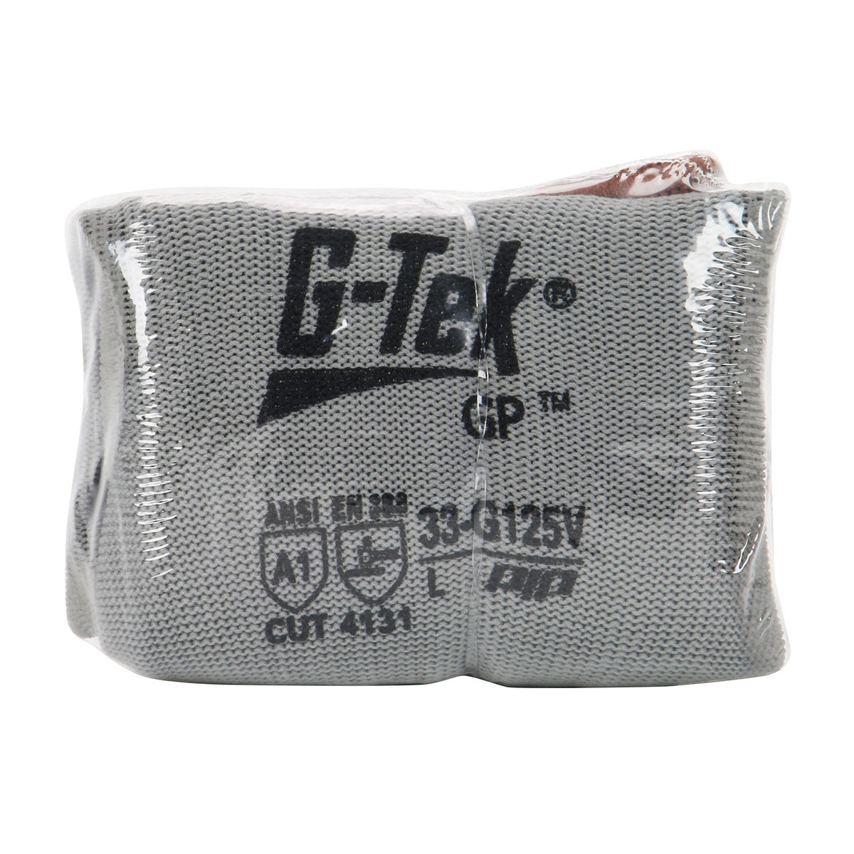 G-Tek 33-G125V Coated Work Gloves Nylon Touchscreen Gray