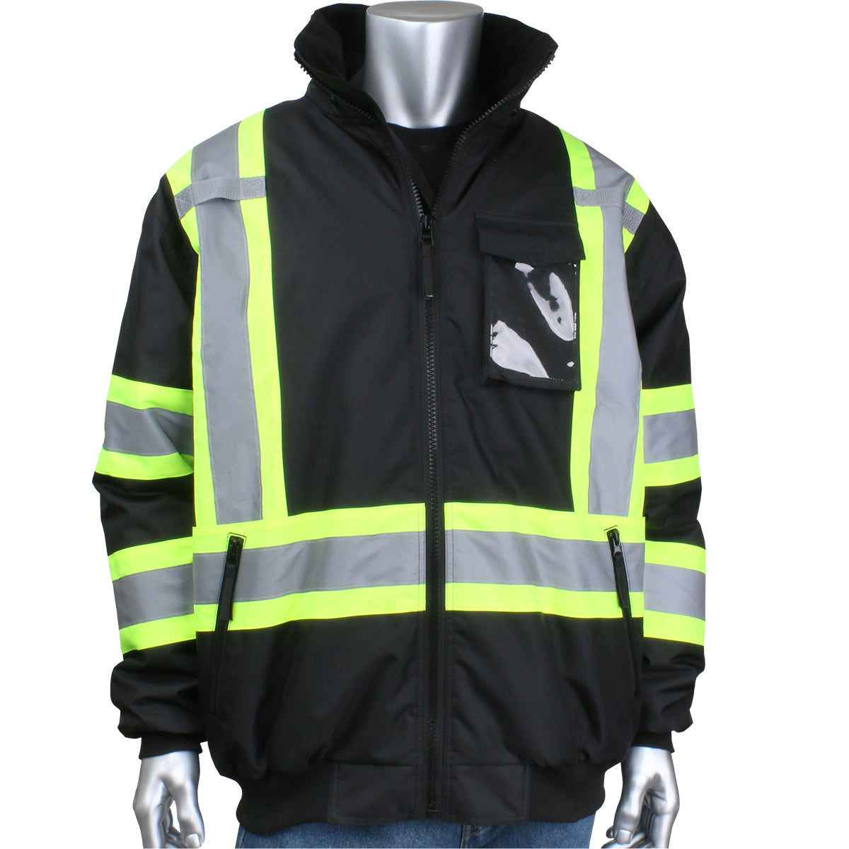 PIP 331-1745 Hi-Vis Insulated Jacket Black