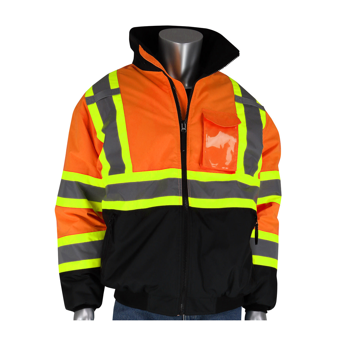 PIP 333-1745 Bomber Jacket Hi-Vis Waterproof Orange