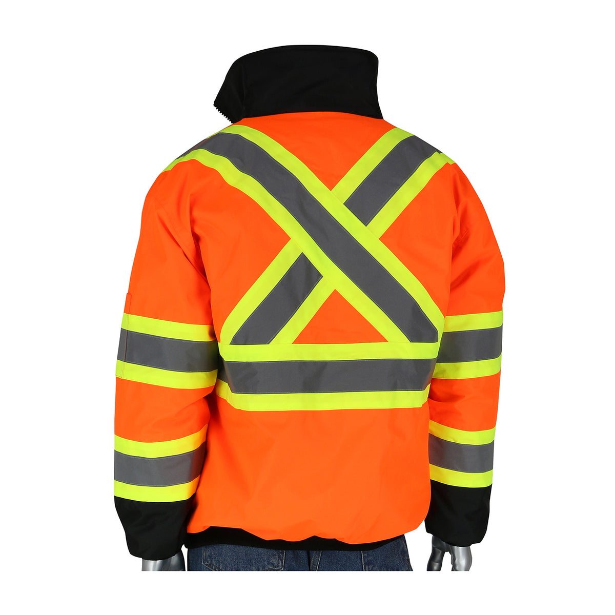PIP 333-1745X X-Back Bomber Jacket Hi-Vis Waterproof Orange