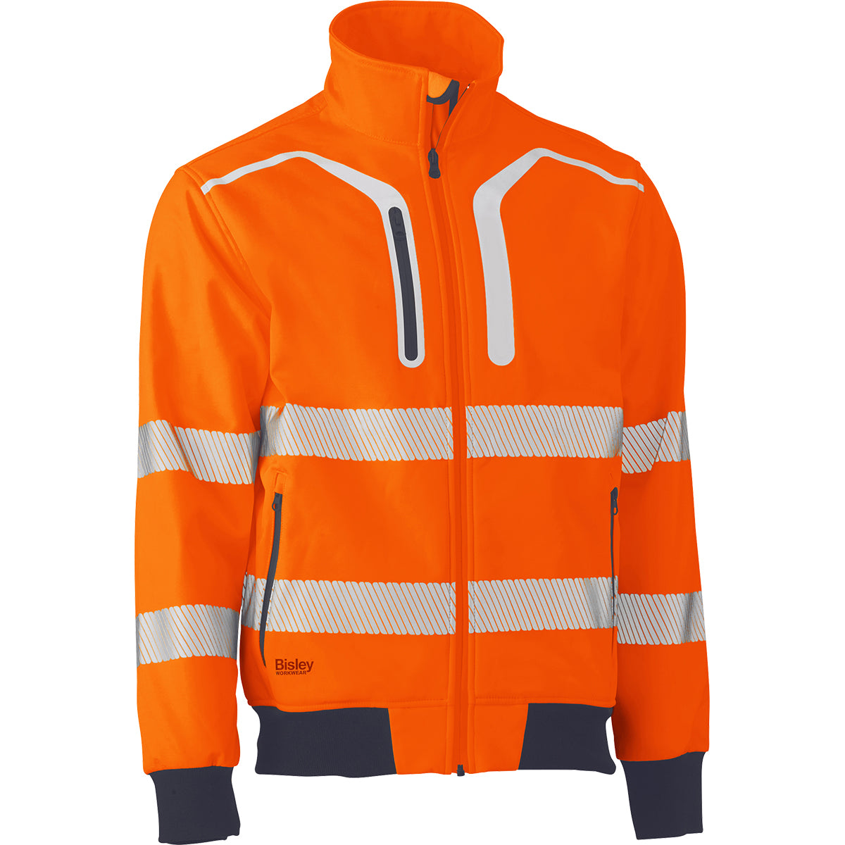 Bisley 333M6979T Hi-Vis Insulated Jacket Polyester Water Resistant Hi-Vis Orange