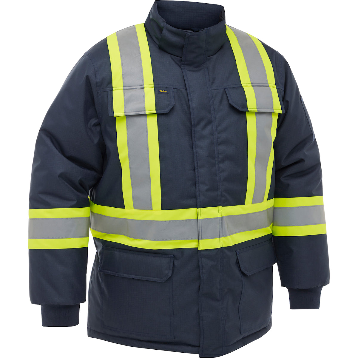 Bisley 341M6460H Cold Jacket Waterproof Polyester Insulated Navy