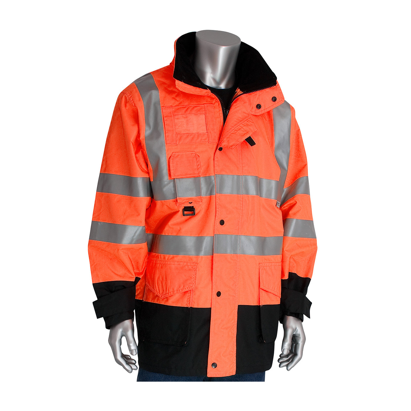 PIP 343-1756 Hi-Vis Insulated Jacket Waterproof Orange