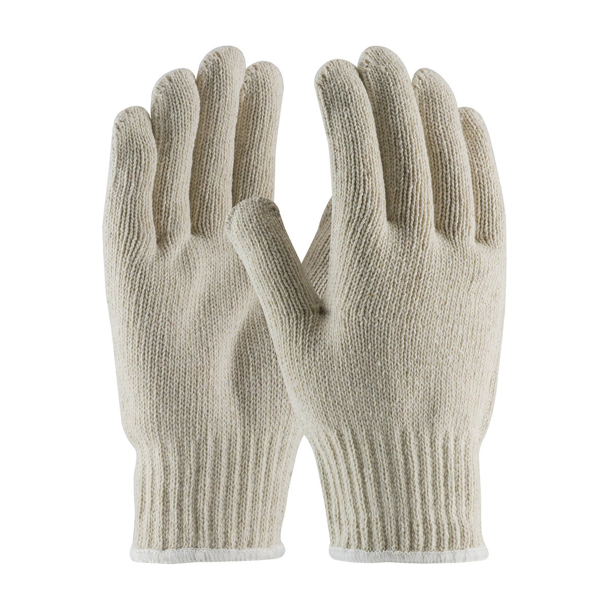 PIP 35-C510 Seamless Knit Gloves Cotton/Polyester Reversible Natural