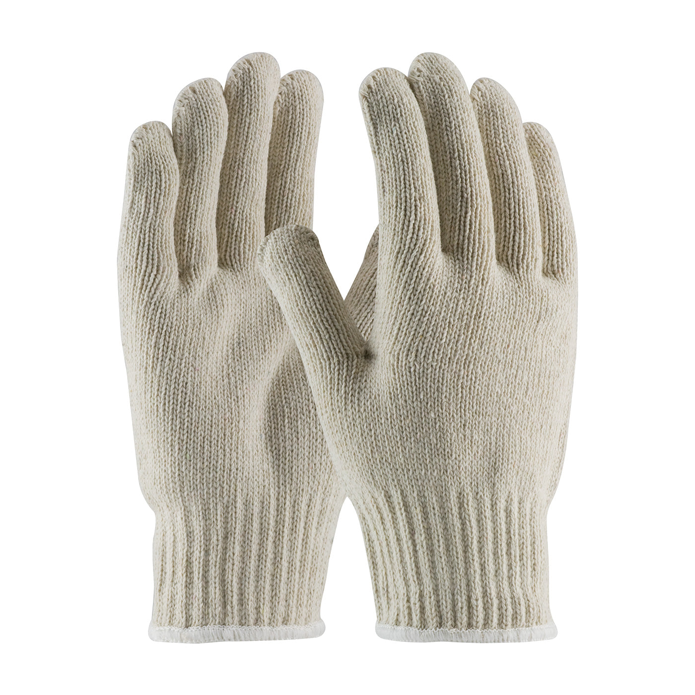PIP 35-C510 Seamless Knit Gloves Cotton/Polyester Reversible Natural