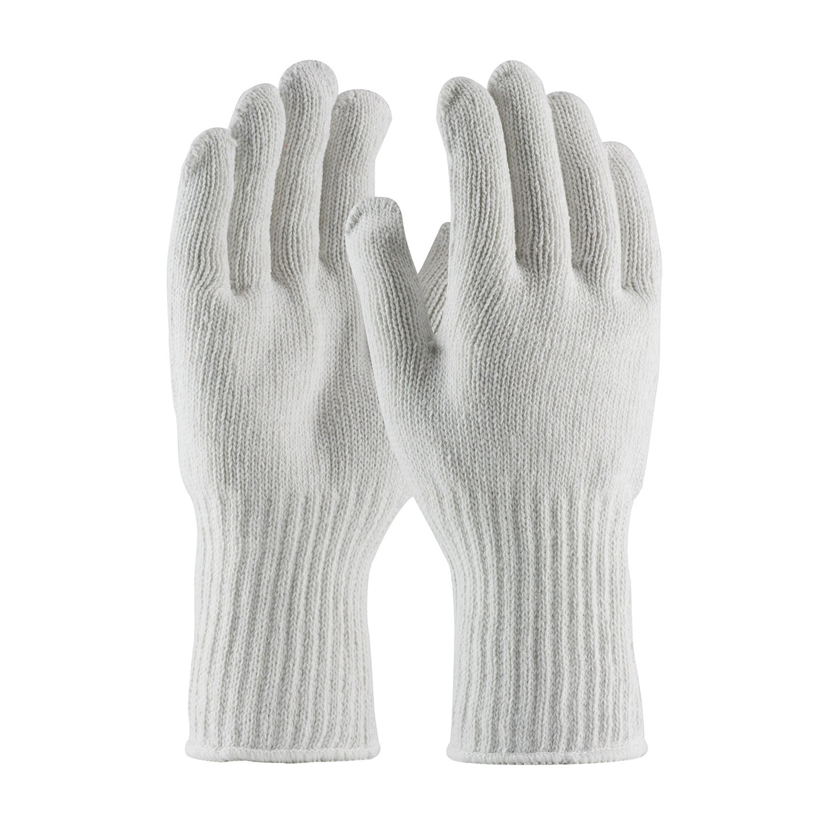 PIP 35-CB604 Seamless Knit Gloves Cotton/Polyester Extended Cuff White