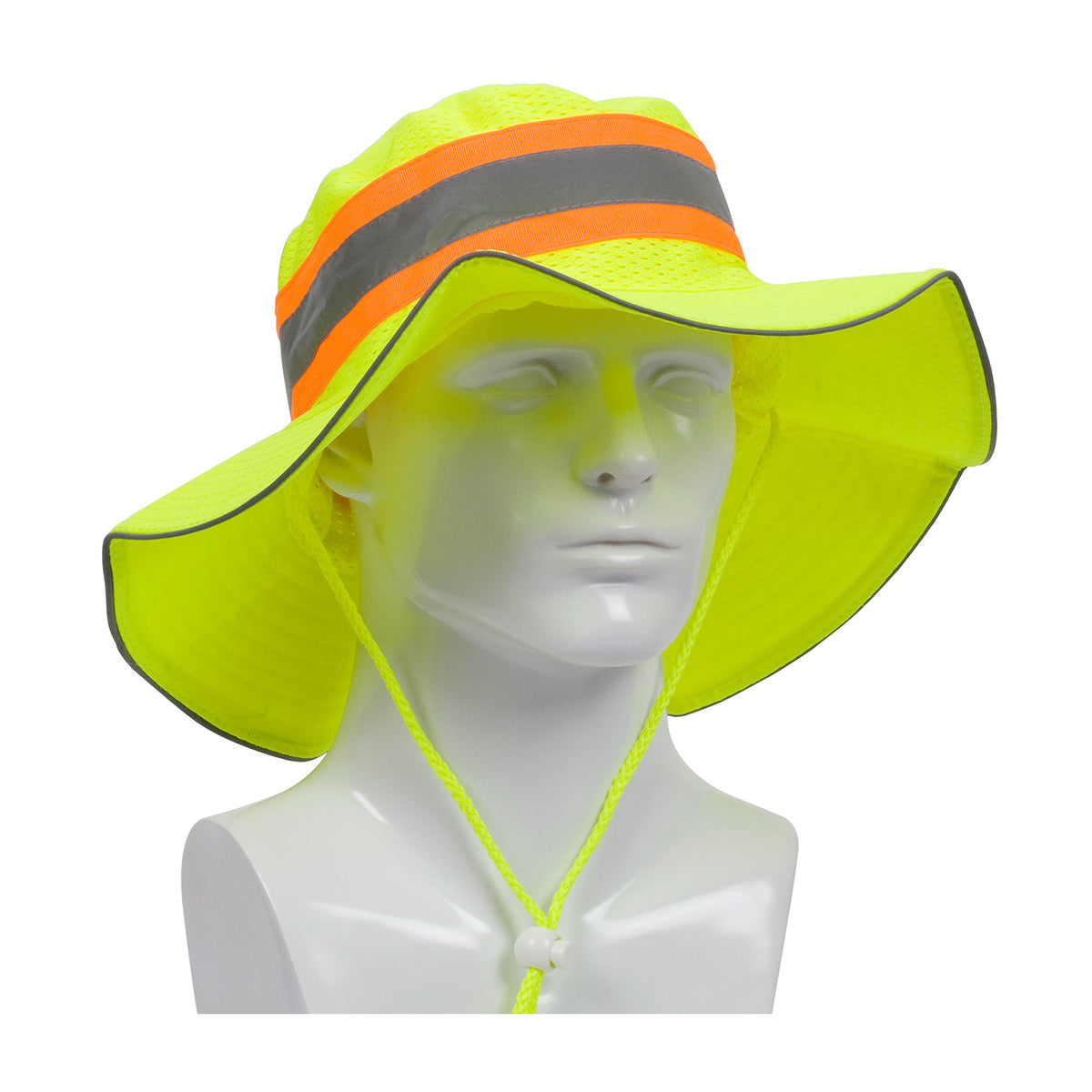 PIP 350-RANGER Hi-Vis Ranger Hat Reflective Tape Yellow