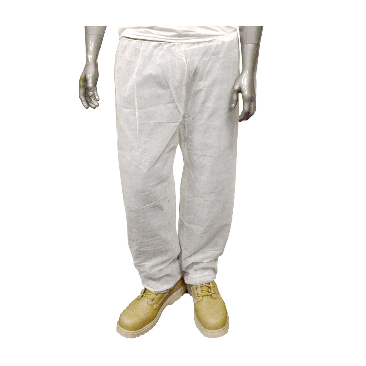 PIP 3516 Disposable Coverall Spunbond Polypropylene Elastic Waist White
