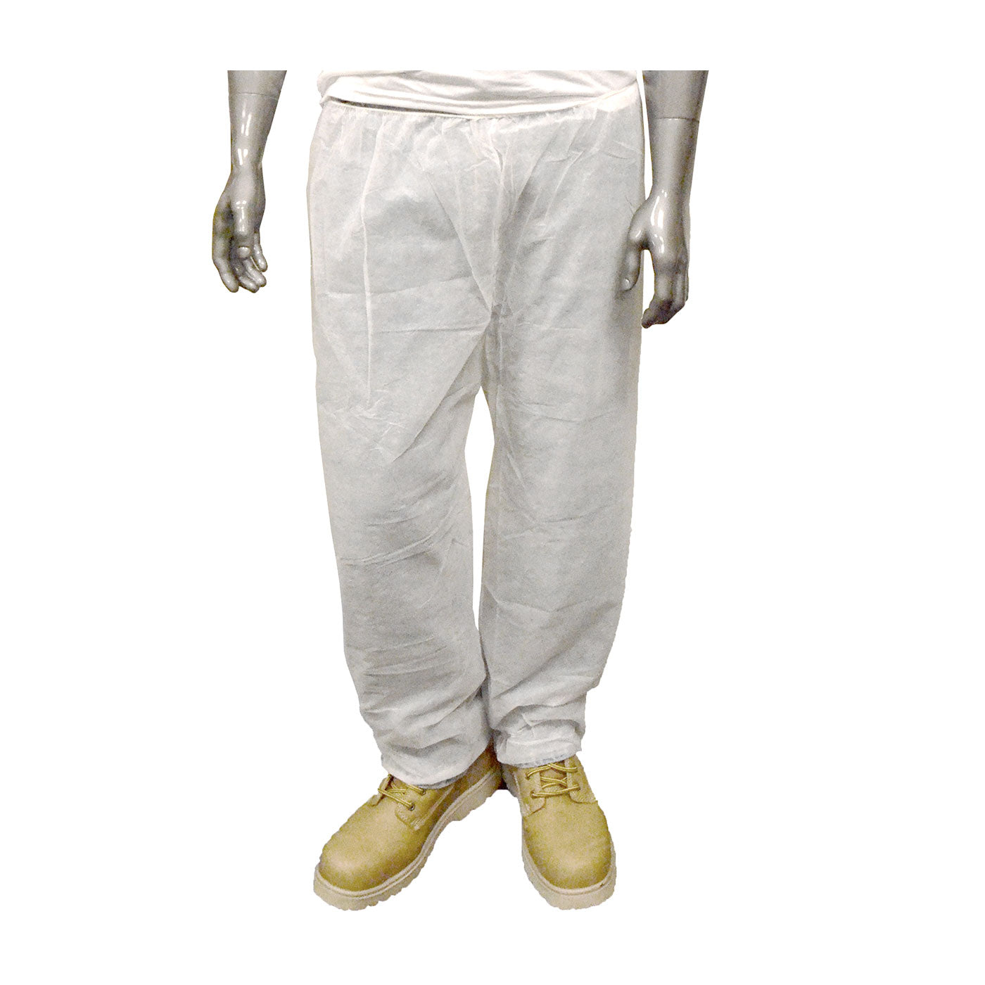 PIP 3516 Disposable Coverall Spunbond Polypropylene Elastic Waist White